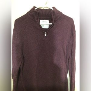 1/4 zip sweater